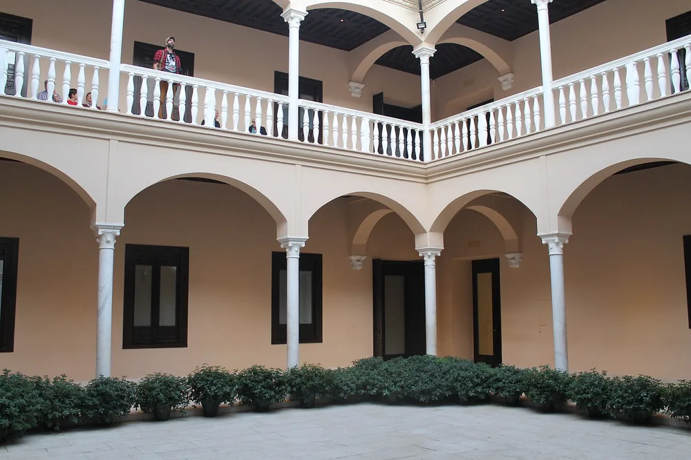 Patio of the Palacio de Buenavista, Museo Picasso Málaga