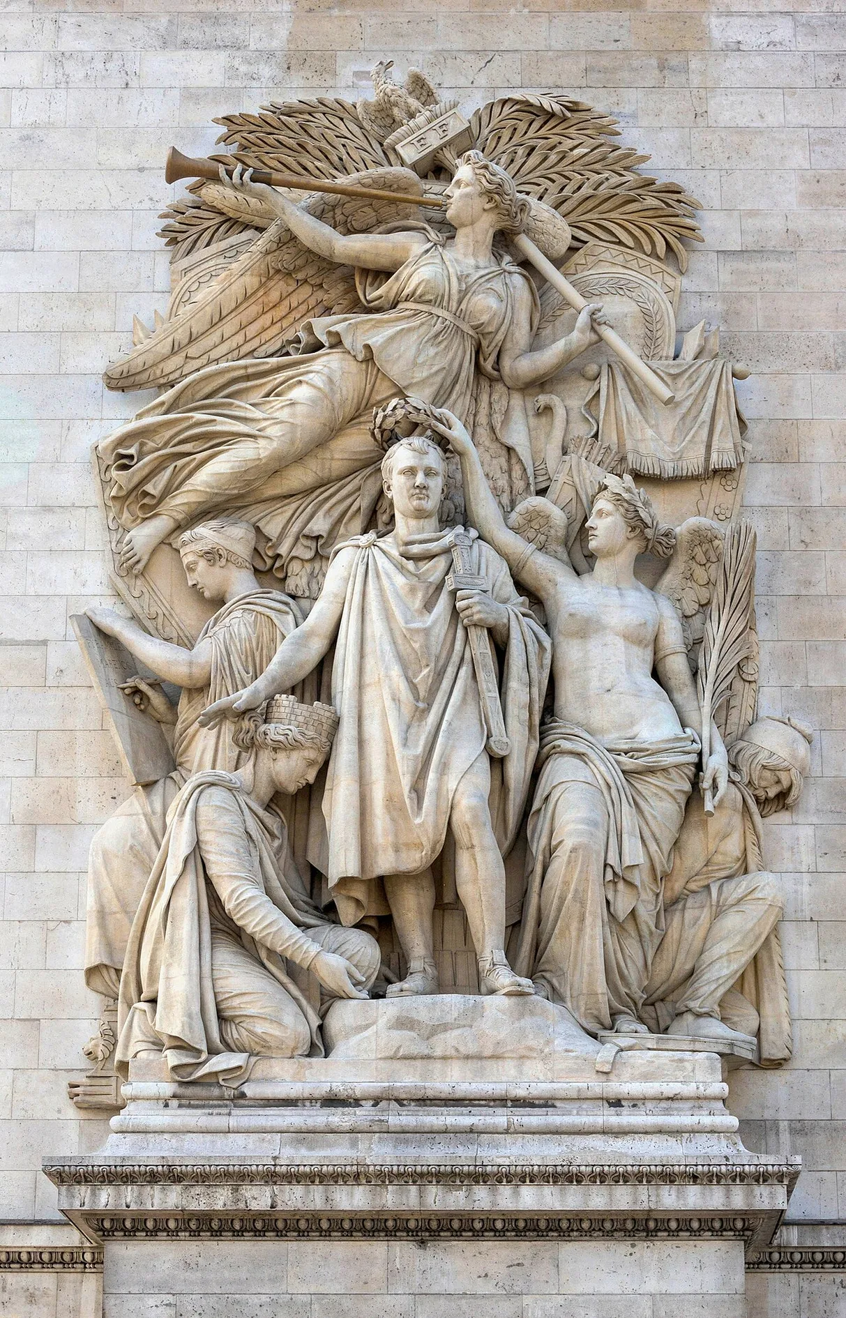 Jean-Pierre Cortot, The Triumph of Napoleon of 1810, Arc de Triomphe, Paris