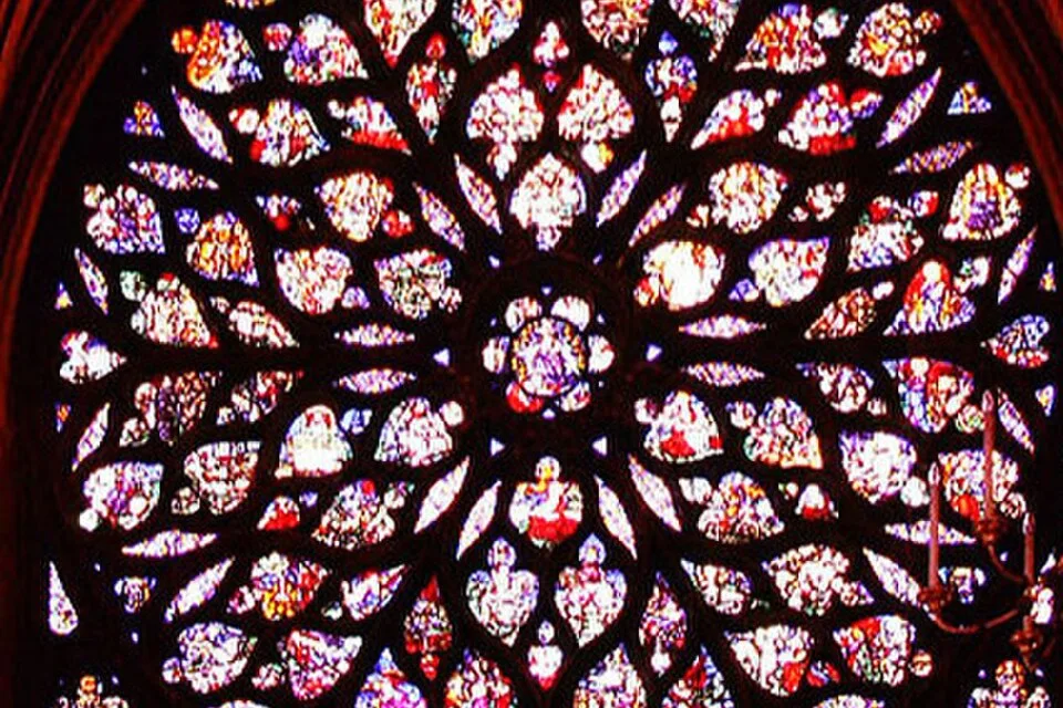 Sainte-Chapelle Upper Chapel — 670 square metres of 13th-century stained glass, Paris