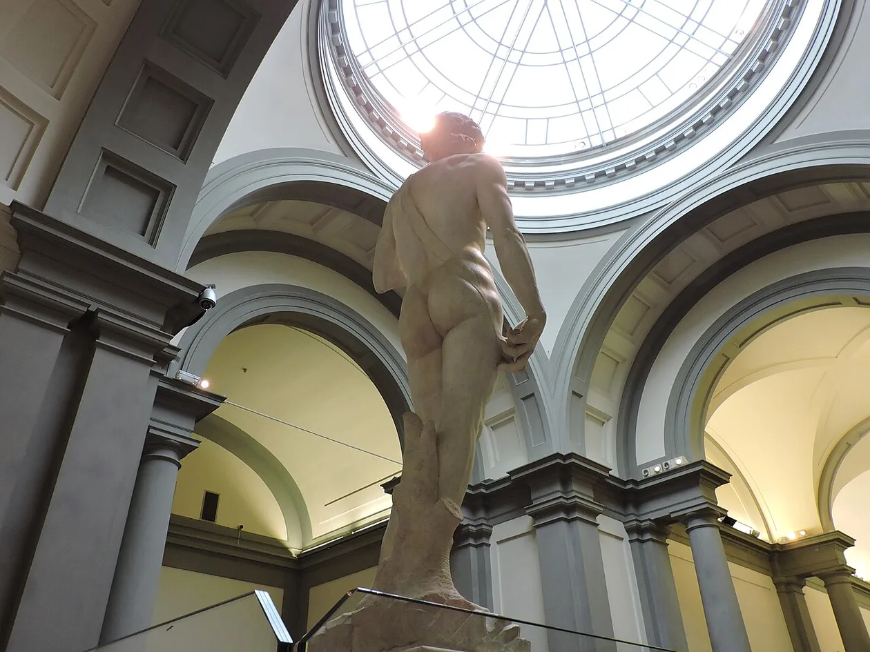 Florence historic architecture near the Accademia Gallery