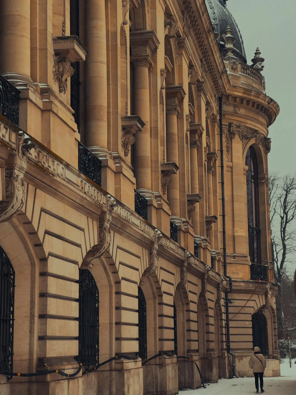 Petit Palais Paris — Beaux-Arts facade on Avenue Winston Churchill