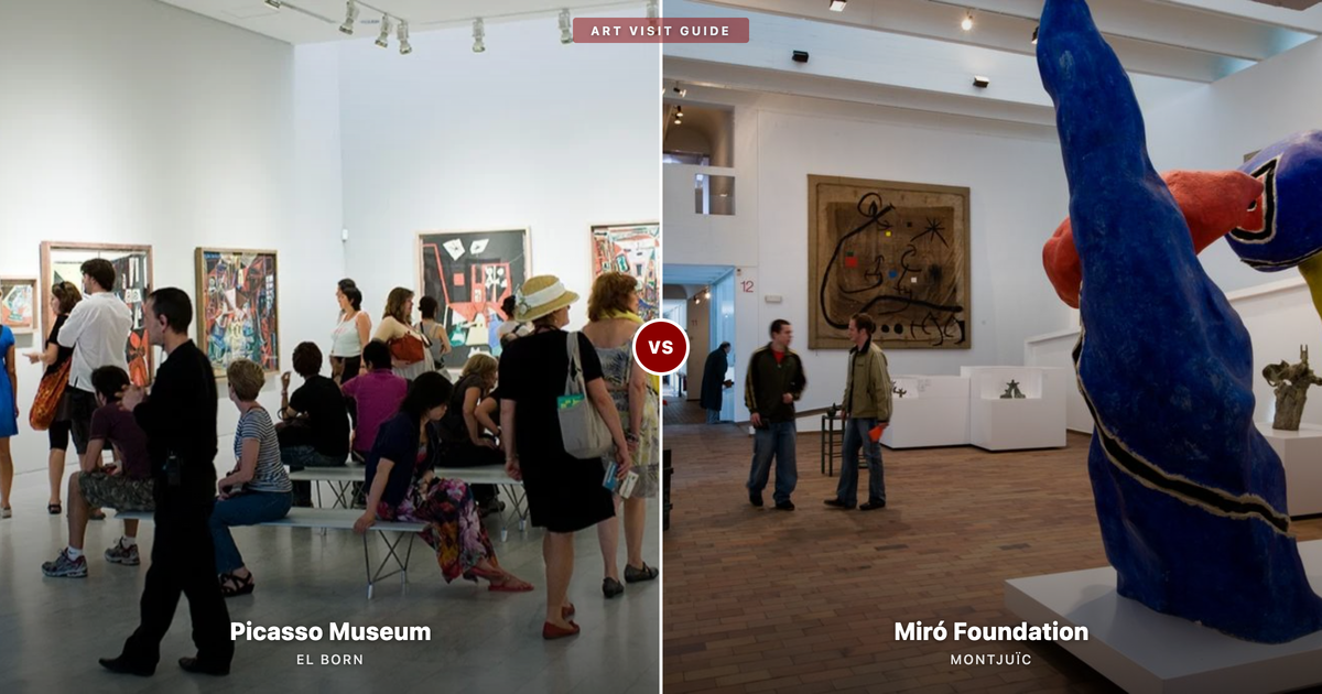 Picasso Museum vs Miró Foundation: Which Barcelona Art Museum Should You Visit?